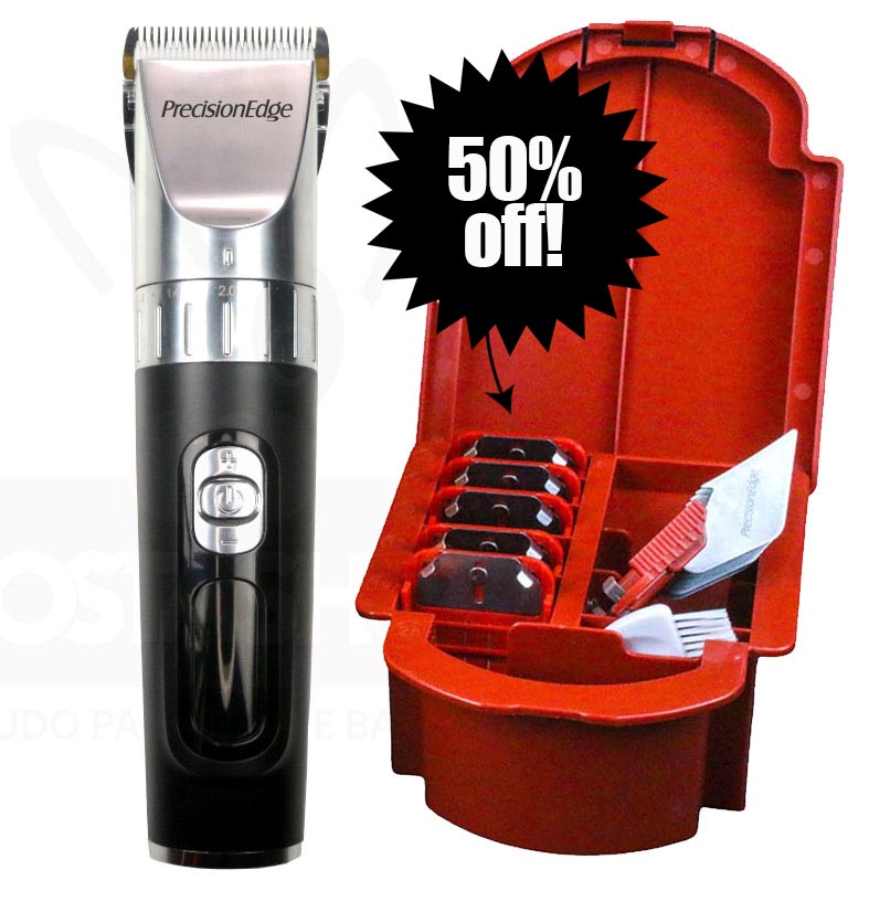 .MÁQUINA DE TOSA A11S - leve os PENTES ADAPTADORES DE AÇO com 50% off