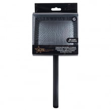 RASQUEADEIRA CURVA ESPECIAL TOP PREMIUM CERDAS REGULARES SUPER ALTAS 25MM G + brinde