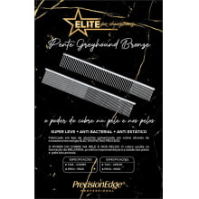 PENTE ALUMINIO GREYHOUND BRONZE 24,5cm Elite for Champions - GRÁTIS RASQUEADEIRA PLANA MÉDIA
