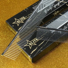 PENTE ALUMINIO GREYHOUND BRONZE 23cm Elite for Champions - GRÁTIS RASQUEADEIRA PLANA MÉDIA