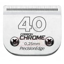 Lâmina #40 Carbon Chrome PrecisionEdge 